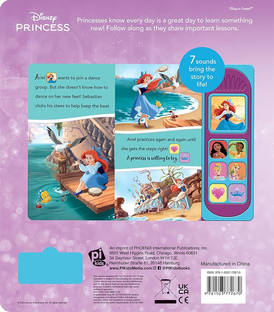 A litlle princess story 20冊 マイヤペン対応 英語絵本 Amazon.com: Disney Princess Moana, Ariel, Cinderella, and